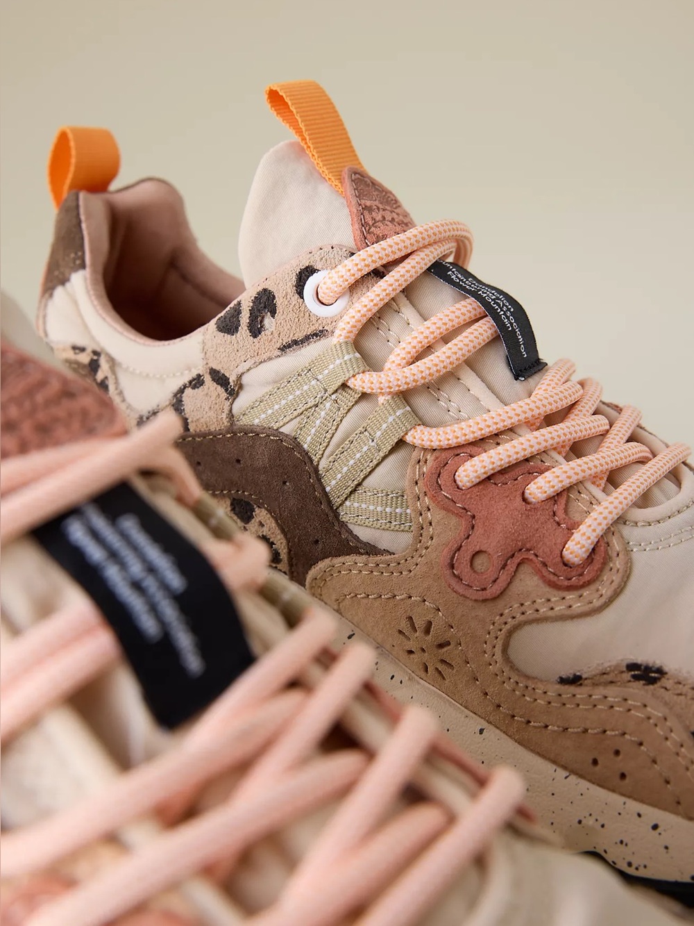 Flower Mountain Yamano 3 Trainers, Beige Brown, NWOT, Size 6.5 - Picture 3 of 7